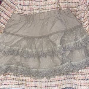 Sisley tiered skirt